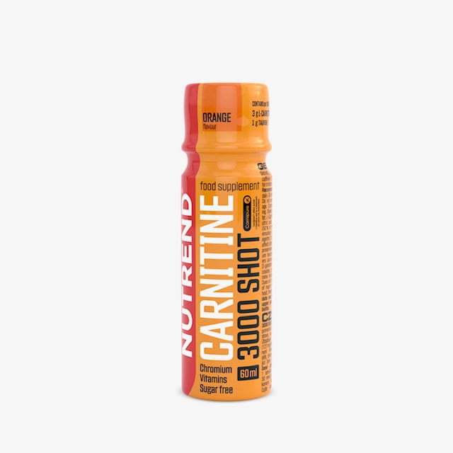 Nutrend Carnitine 3000 Shot 60 ml - pomeranč