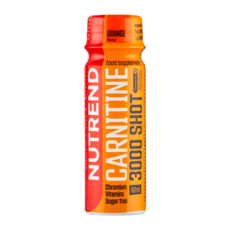 Nutrend Carnitine 3000 Shot 60 ml - pomeranč