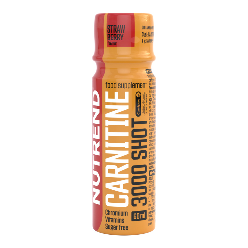 Nutrend Carnitine 3000 Shot 60 ml - jahoda