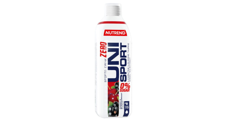 Nutrend Unisport Zero, 1000 ml Příchuť: Višeň/Černý Rybíz