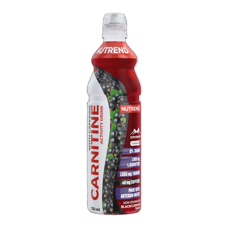 Nutrend Carnitine drink 750 ml Příchuť: Černý rybíz