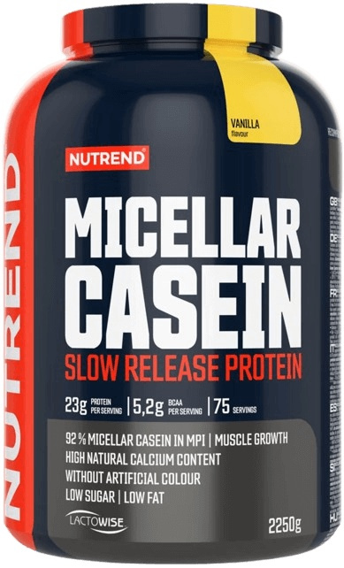 Nutrend Micellar Casein 2250 g - vanilka
