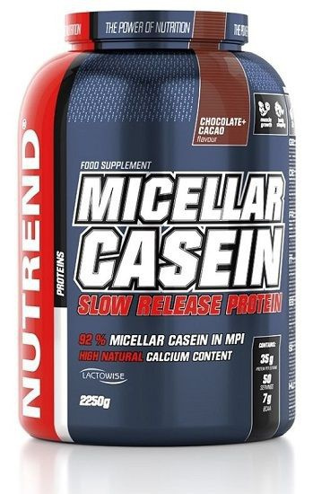 Nutrend Micellar Casein 2250 g - čokoláda/kakao