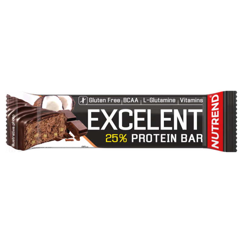 Nutrend Excelent Protein Bar 85 g Příchuť: Čokoláda/Kokos