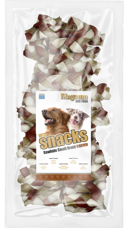 Magnum Rawhide Small Braid Brown 40 ks
