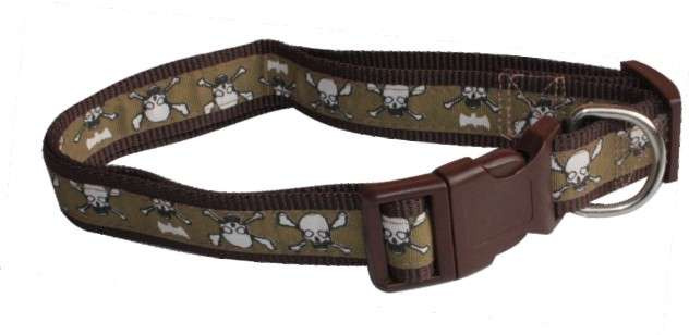 Magnum Obojek lebka 10mm x 40-55cm