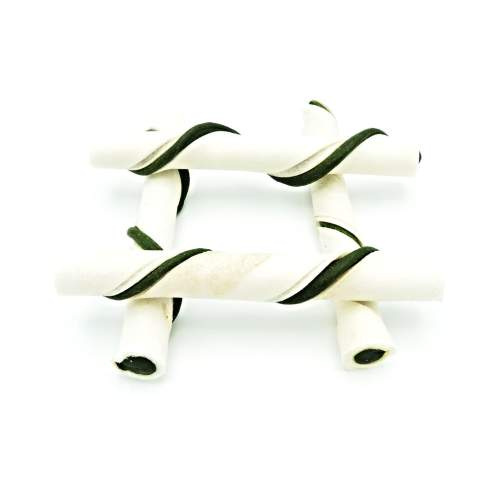 Magnum Rawhide Roll Stick Green/White 40 ks