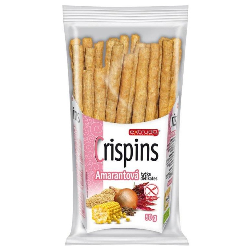 Extrudo BIO Crispins tyčka amarantová delicates
