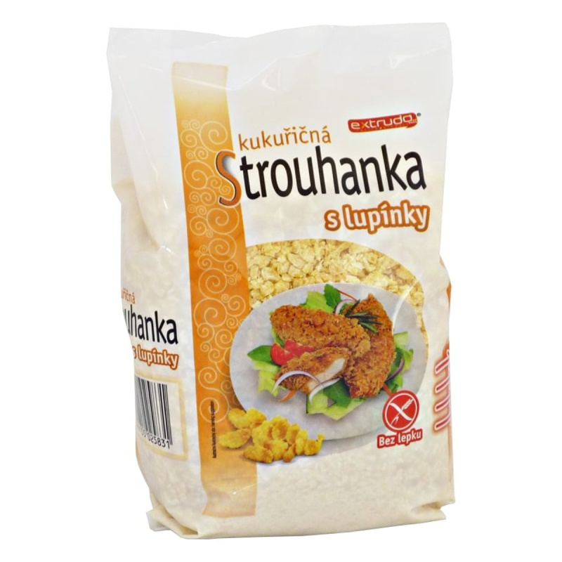 Extrudo Bezlepková kukuřičná strouhanka s lupínky