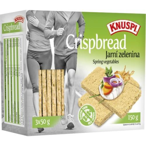 Knuspi Knuspi crispbread jarní zelenina 150 g