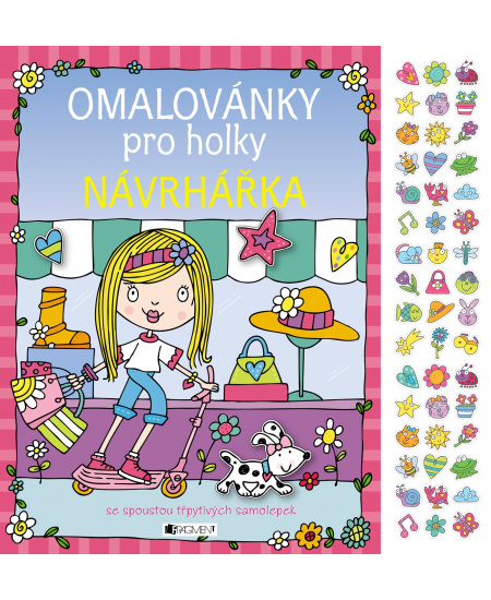 Omalovánky pro holky – Návrhářka Fragment