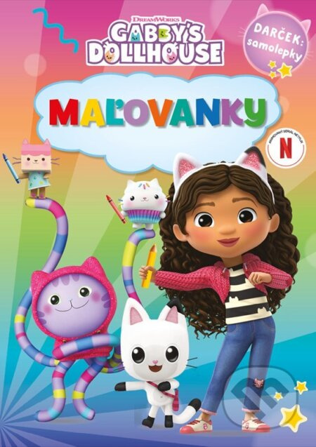Gabikin kúzelný domček - Maľovanky so samolepkami