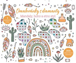 Omalovánky s diamanty - kufřík (Mandaly, boho a etno styl)