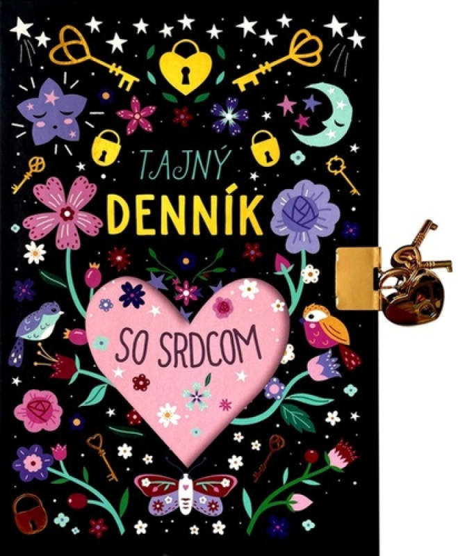 Tajný denník so srdcom (so zámkom) - kolektív autorov