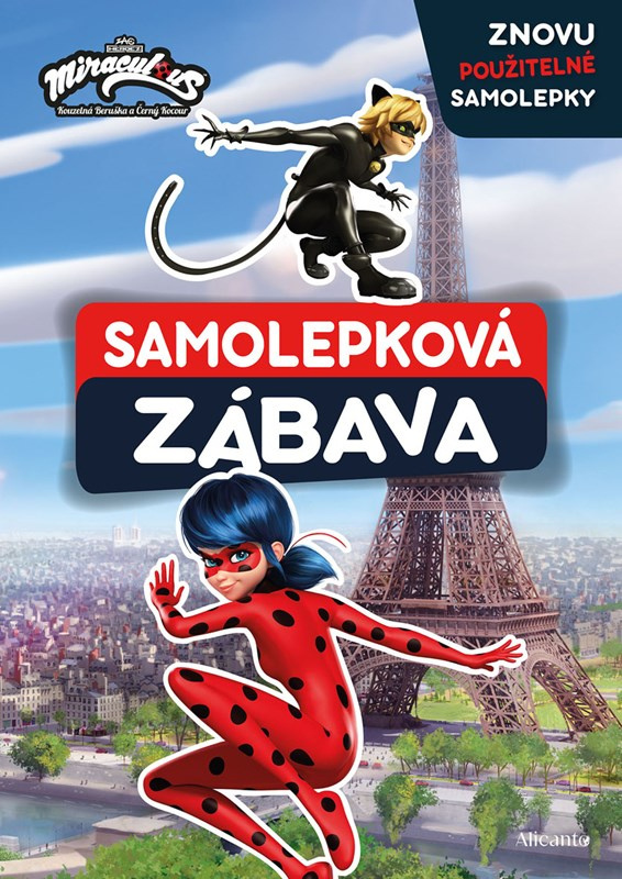 Kouzelná Beruška a Černý kocour - Samolepková zábava