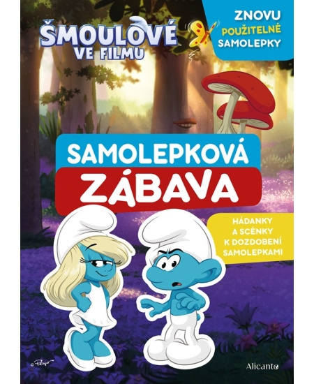 Šmoulové ve filmu – Samolepková zábava - kolektív autorov - kniha z kategorie Úkoly pro děti