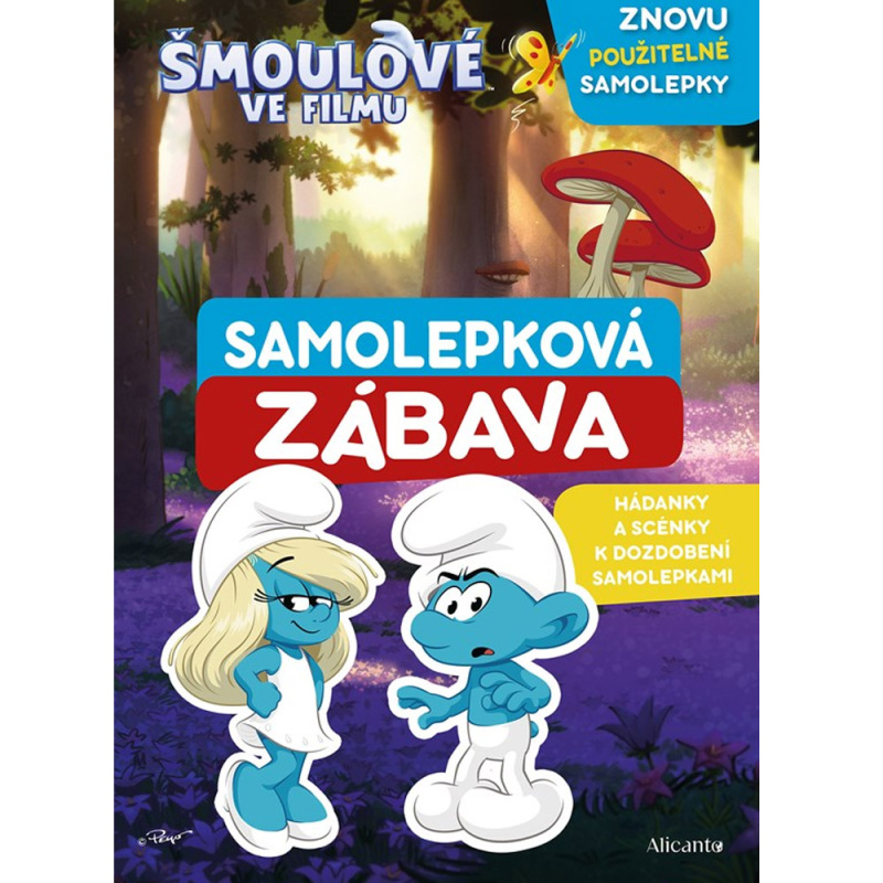 Šmoulové ve filmu – Samolepková zábava - kolektív autorov - kniha z kategorie Úkoly pro děti