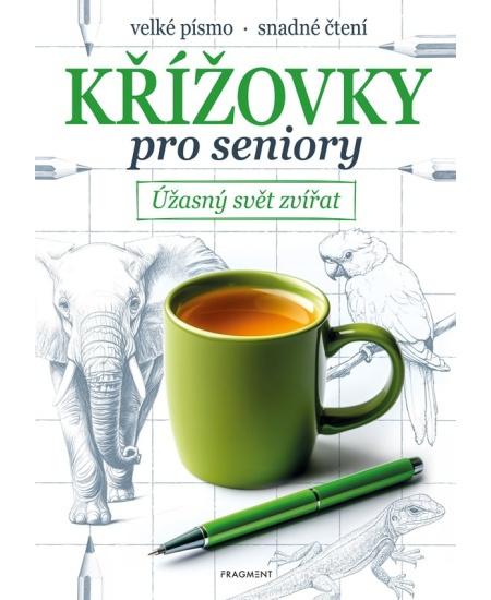 Křížovky pro seniory: Úžasný svět zvířat - kolektív autorov - kniha z kategorie Švédské křížovky pro dospělé