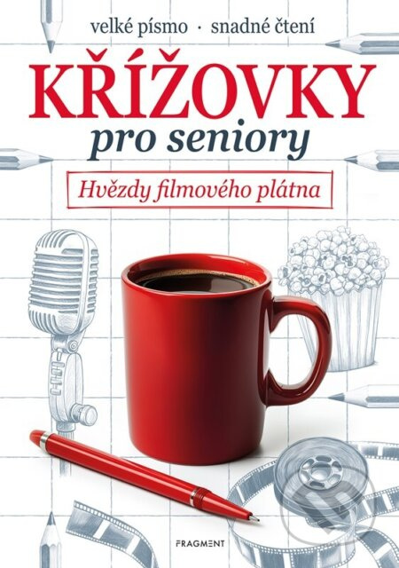 Křížovky pro seniory: Hvězdy filmového plátna - kolektív autorov - kniha z kategorie Švédské křížovky pro dospělé