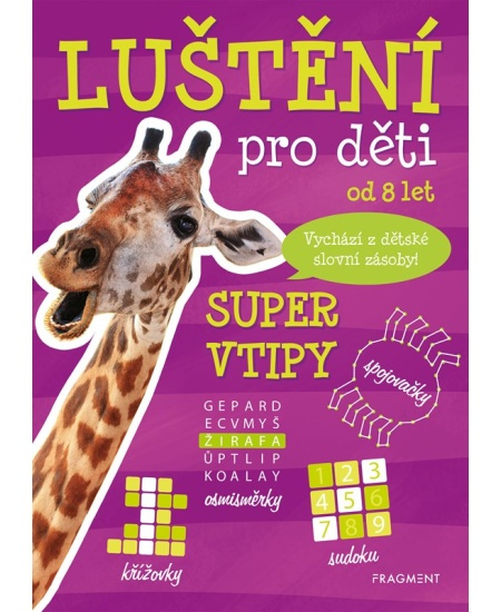 Luštění pro děti: Super vtipy - kniha z kategorie Křížovky