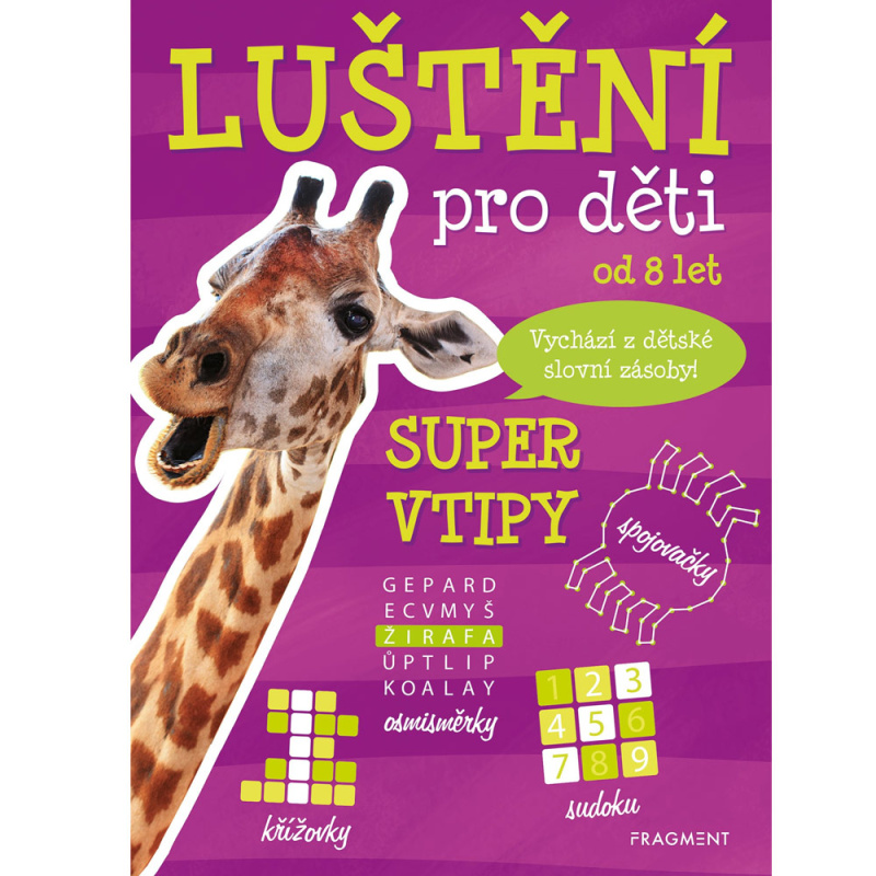 Luštění pro děti: Super vtipy - kniha z kategorie Křížovky