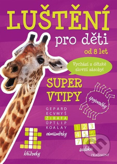 Luštění pro děti: Super vtipy - kniha z kategorie Křížovky