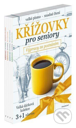 Křížovky pro seniory Výpravy za poznáním (Box) - Jana Nerudová - kniha z kategorie Křížovky