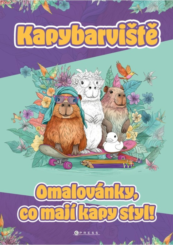 Kapybarviště (Omalovánky, co mají kapy styl!) - Petra Havelková