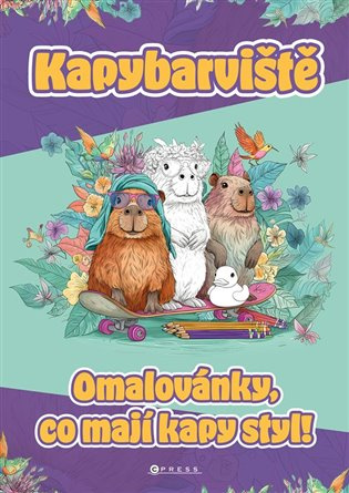 Kapybarviště (Omalovánky, co mají kapy styl!) - Petra Havelková