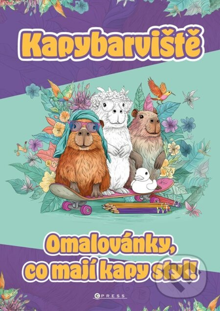 Kapybarviště (Omalovánky, co mají kapy styl!) - Petra Havelková