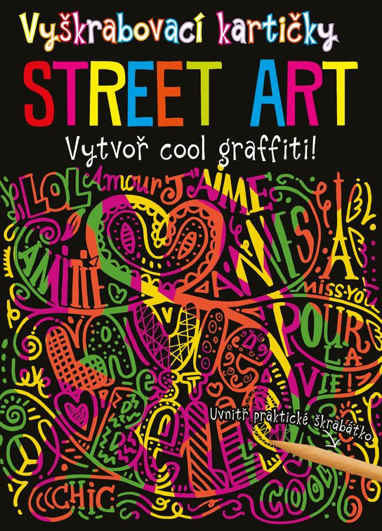 Vyškrabovací kartičky STREET ART - Kolektiv
