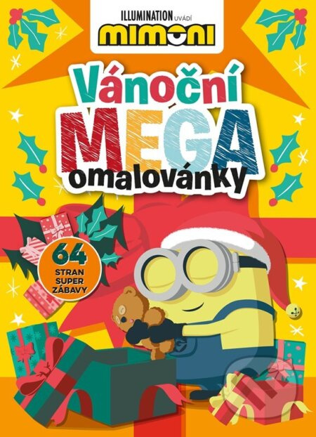 Mimoni - Vánoční mega omalovánky