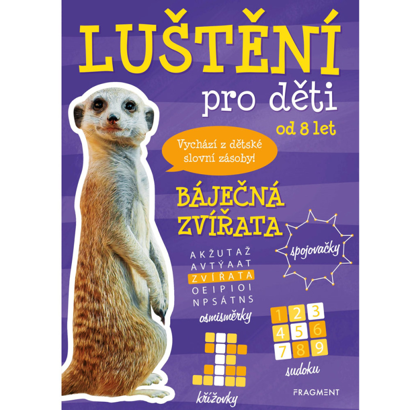 Luštění pro děti Báječná zvířata - Marina Nematová - kniha z kategorie Hlavolamy, doplňovačky, úkoly