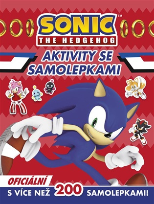 Ježek Sonic - Aktivity se samolepkami (S více než 200 samolepkami)