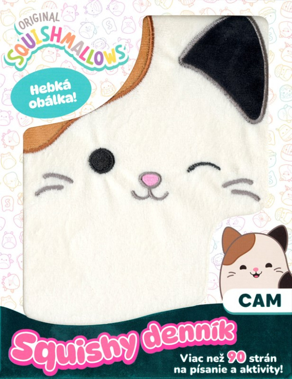 Squishmallows - Squishy denník - Cam Alicanto