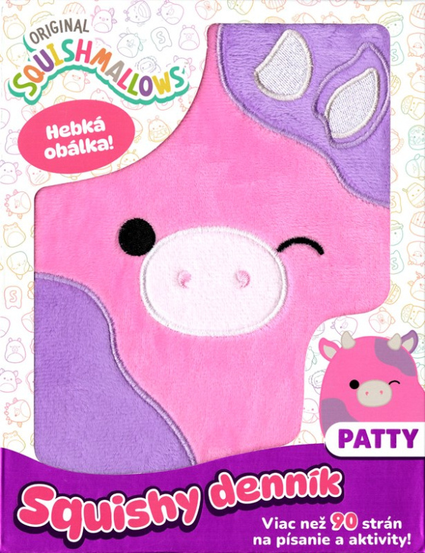 Squishmallows - Squishy denník - Patty Alicanto