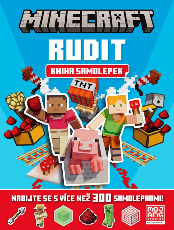 Minecraft - Rudit - Kniha samolepek - kolektív autorov - kniha z kategorie Úkoly pro děti