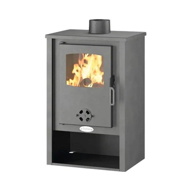 Ekoflam Krbová kamna ocelová VERANO 9,7 kw černá 460 x 770 x 380 mm