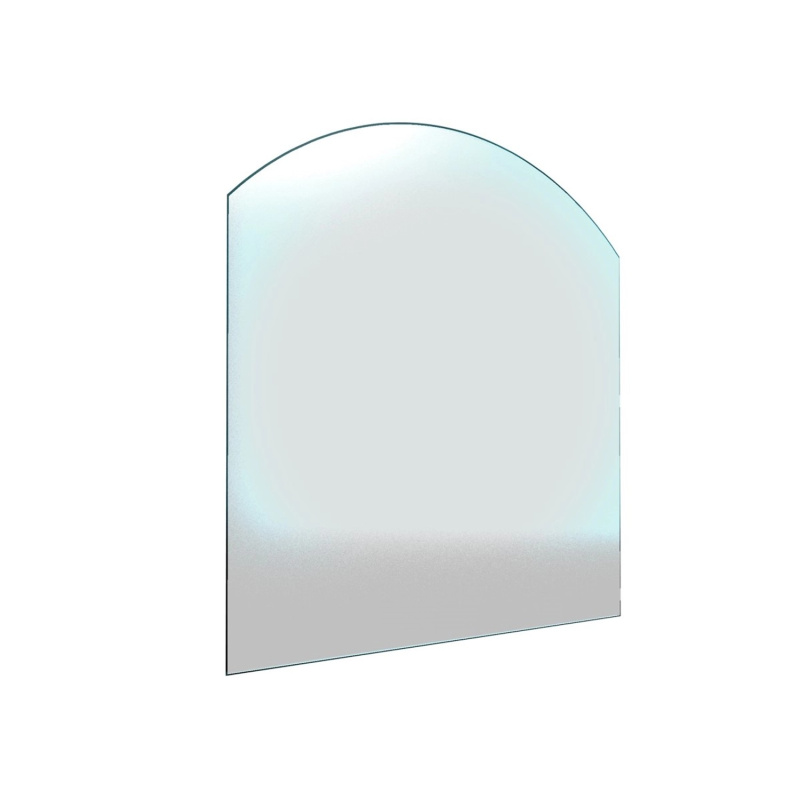 HS Flamingo Sklo pod kamna oblouk R725, 1000 x 1000 x 6 mm