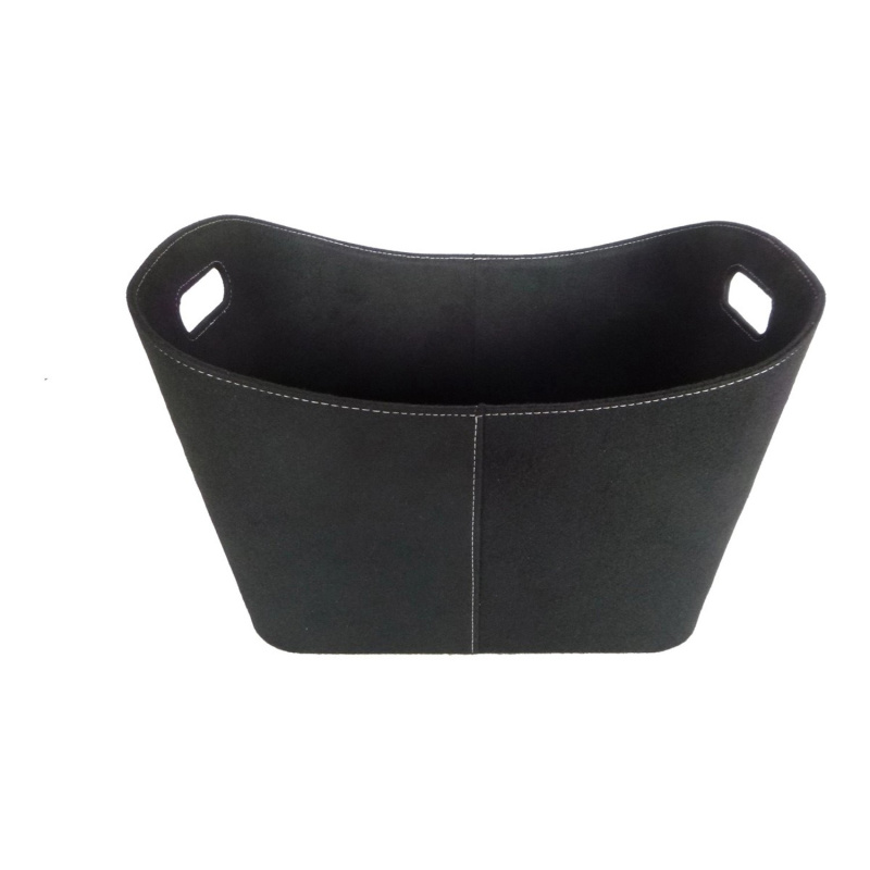 Flamingo Koš na dřevo, antracit, 53 x 35 x 40 cm