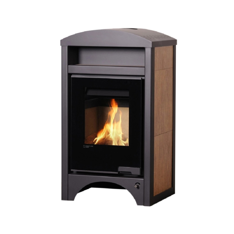 HS Flamingo Krbová kamna AQUAFLAM VARIO BARMA 11/5kW ořech 590x622x1070mm