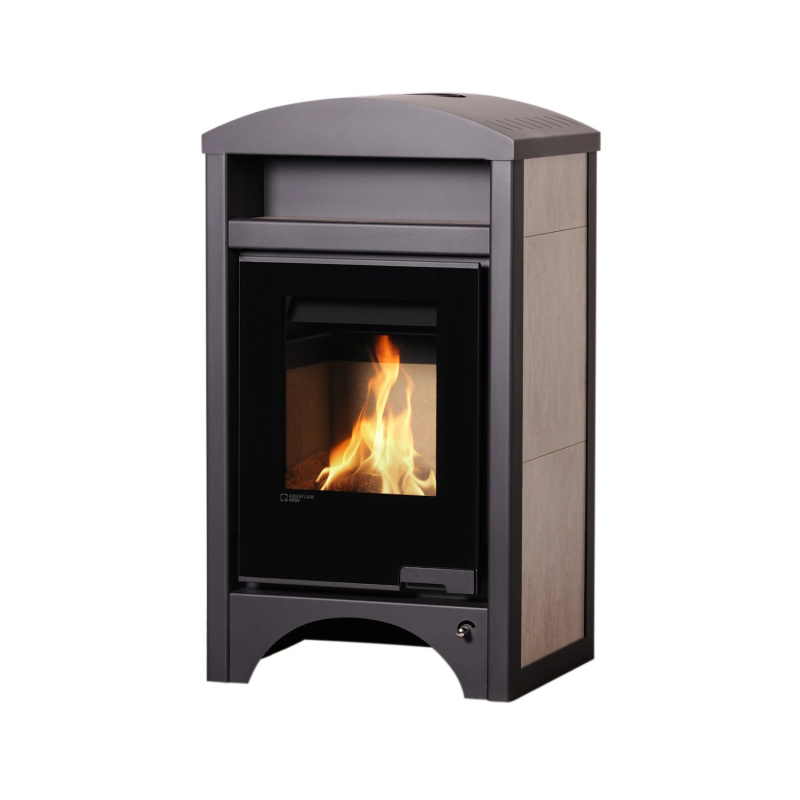 HS Flamingo Krbová kamna AQUAFLAM VARIO BARMA 11/7kW dub 590x622x1070mm