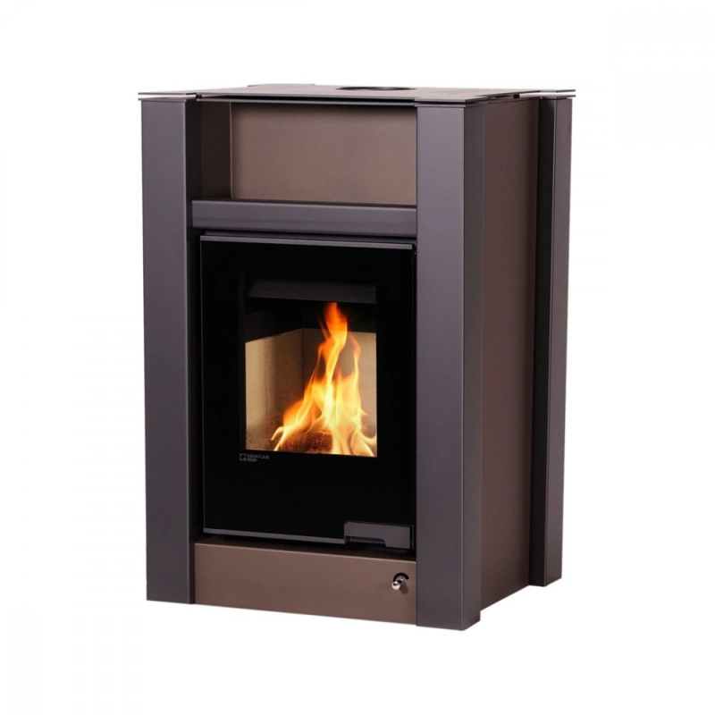 HS Flamingo Krbová kamna AQUAFLAM VARIO LEND 11/7kW ELREG hnědá 694x629x1030mm