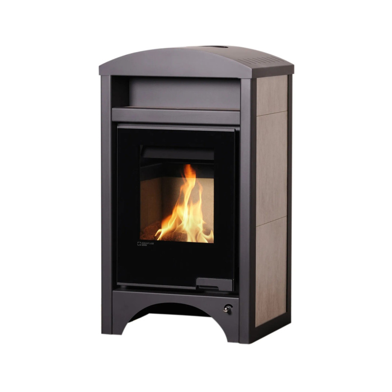 HS Flamingo Krbová kamna AQUAFLAM VARIO BARMA 11kW dub 590x622x1070mm