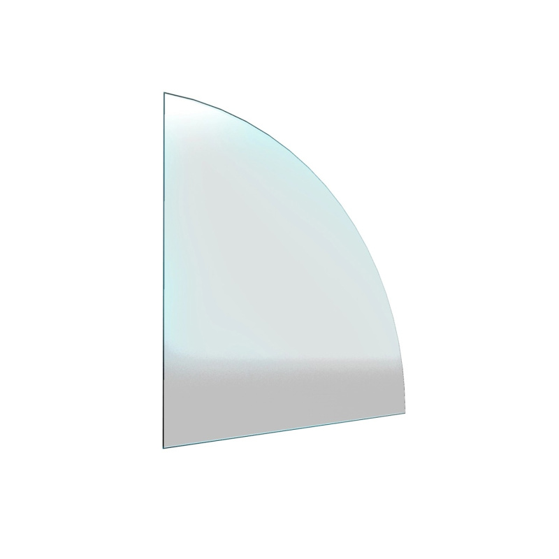 HS Flamingo Sklo pod kamna výseč, 1000 x 1000 x 8 mm