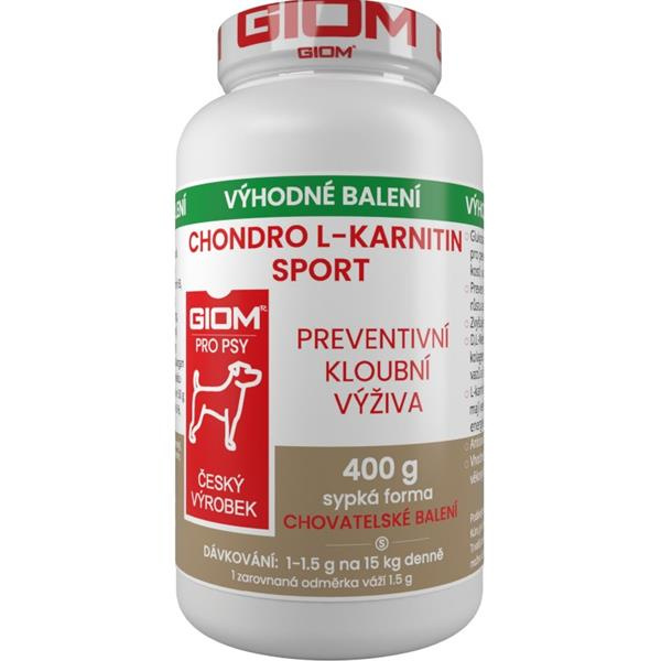 Giom pes Chondro L-karnitin SPORT 400g plv 