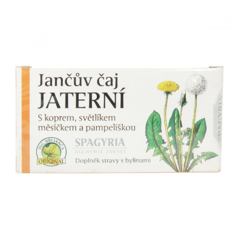Jančův čaj jaterní 20 nálevových sáčků