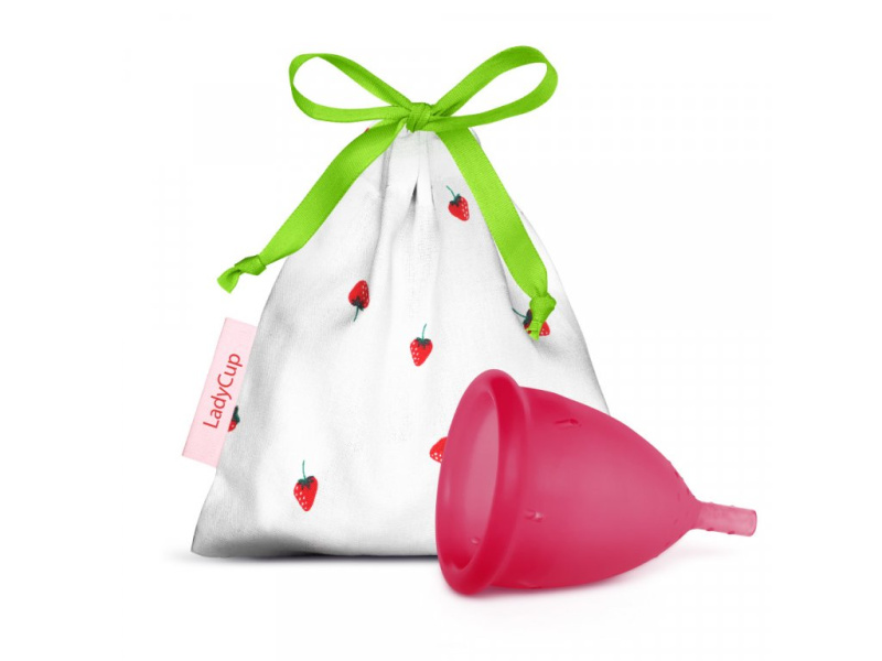 LadyCup LUX menstruační kalíšek růžový Velikost: S