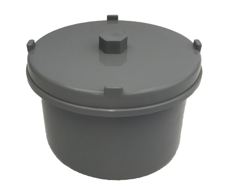 Uzávěr čistící do hrdla KGREU DN 125