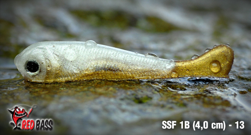 Redbass gumová nástraha mikrosmáček ssf 1b 13 - 4 cm 0,6 g